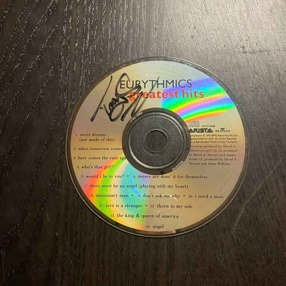 Greatest Hits by Eurythmics (CD, May-1991, Arista) *NO CASE*